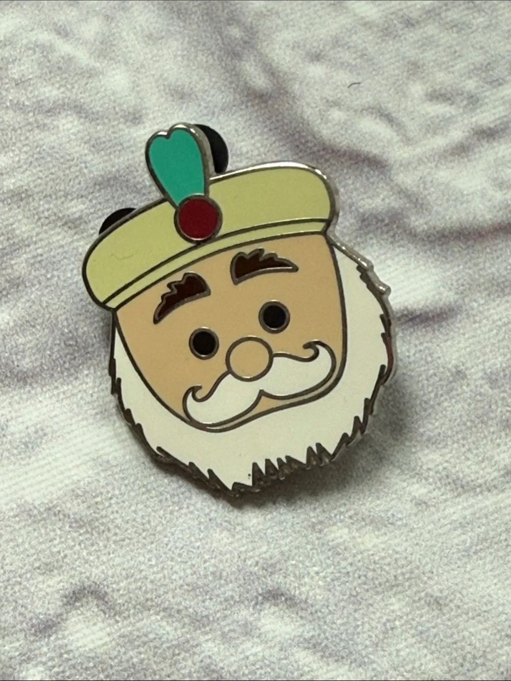 Disney trading pin Aladdin’s Jasmin Tsum Tsum pin & Sultan pin